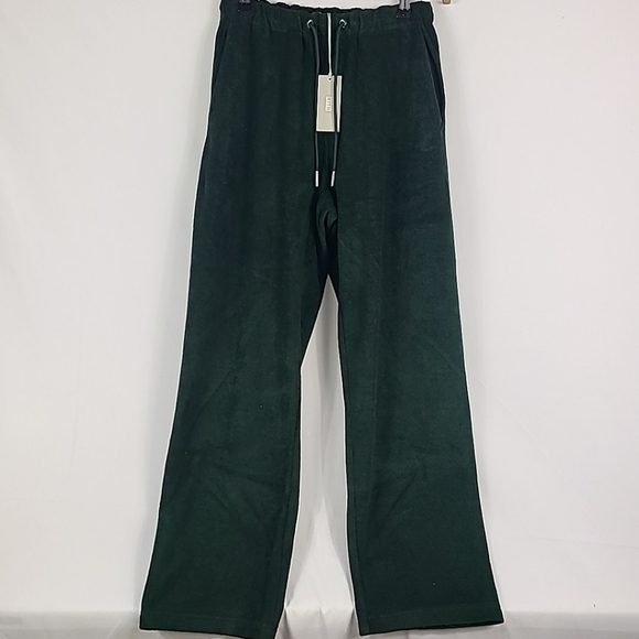 NWT Kith Men's Leo Terry Cozy Pant Drawstring Green Stadium Sz XS MSRP $155 - Picture 1 of 8